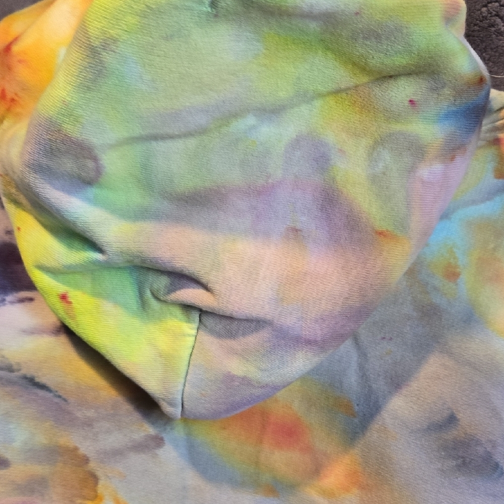 Multicolor Tie-Dye Hoodie - Picture 6 of 8